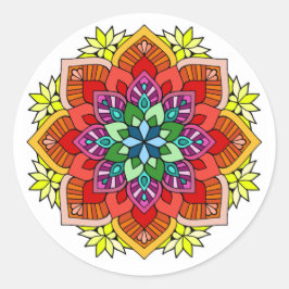 Redonda Pegatina de diseño 2