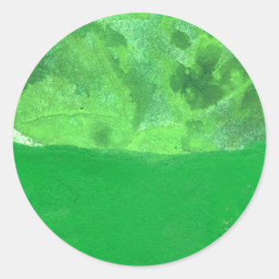 Redonda pegatina de diseño abstracto de "Table Rock #2"