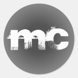 Redonda Pegatina de diseño de Matt Crook