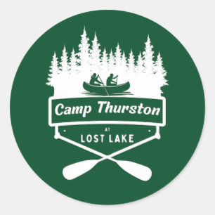 Redonda Pegatina de diseño de redondeo