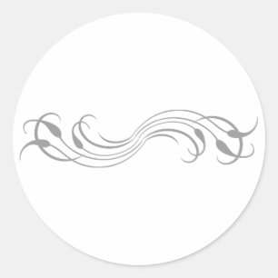 Redonda Pegatina de diseño personalizado