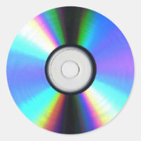 Pegatina de DVD