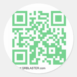 Redonda Pegatina de ejemplo