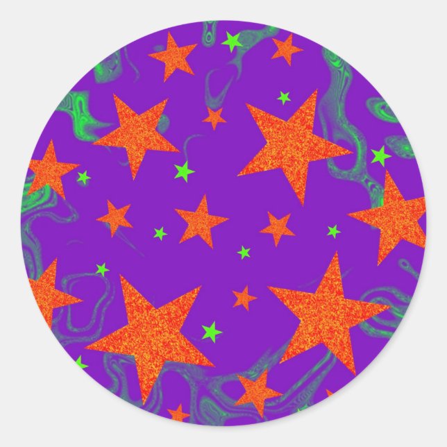 Redonda Pegatina de enlace ortográfico (Anverso)