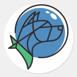 Redonda Pegatina De EvE-Scout