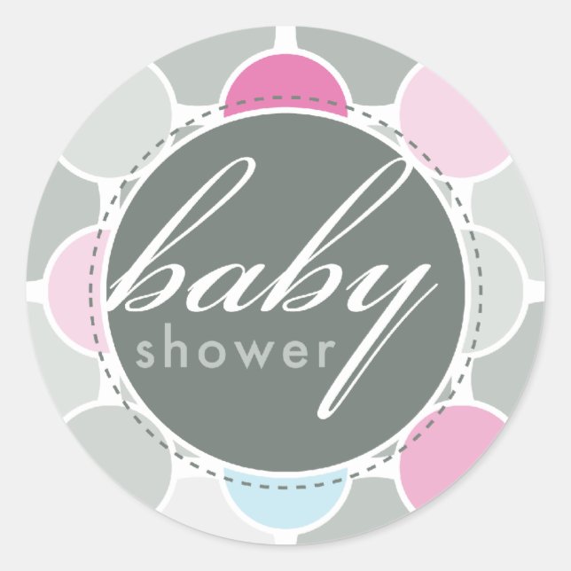 Redonda PEGATINA DE EVENTO :: puntos difusos 2 (Anverso)