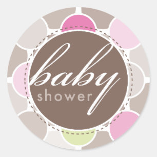 Redonda PEGATINA DE EVENTO :: puntos difusos 4