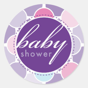 Redonda PEGATINA DE EVENTO :: puntos difusos 7