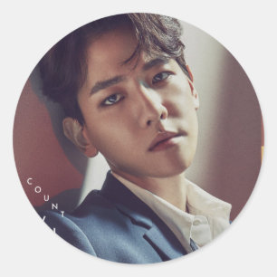 Redonda PEGATINA de EXO Baekhyun