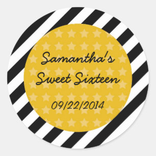 Redonda Pegatina de favoritos de la caja de películas