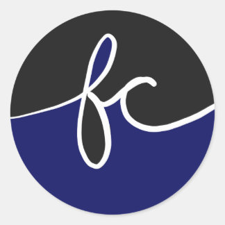 Redonda PEGATINA de FC Community Campaign FC