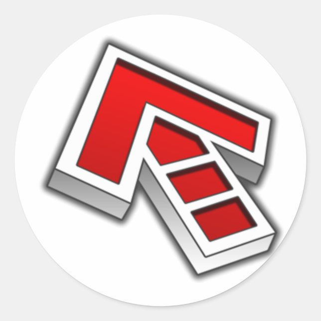 Redonda pegatina de flecha de openITG (Anverso)