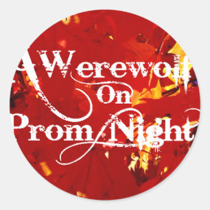 Redonda Pegatina de follaje