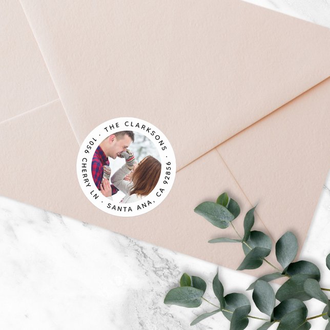 Redonda Pegatina de fotografías redondas clásicas de direc (Subido por el creador)