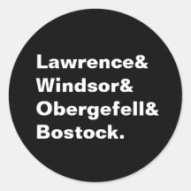 Pegatina de Fundas de igualdad de SCOTUS