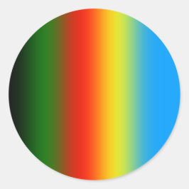 Redonda Pegatina de gradiente de jugador
