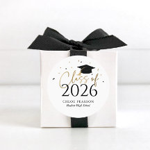 Pegatina de Graduación Clase de 2026
