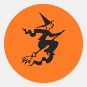 Redonda Pegatina de Halloween