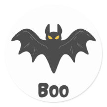 Pegatina de Halloween Bat