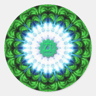 Redonda Pegatina de Heart Chakra