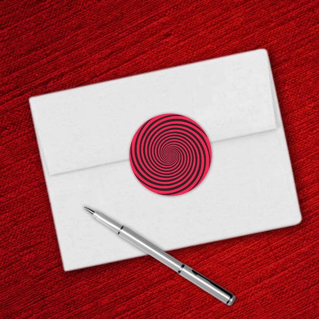 Redonda Pegatina de hipnosis mágica (Make a statement with this standout sticker! )