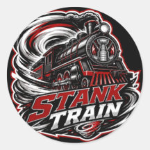 Pegatina de hockey Stank Train Carolina
