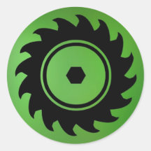 Pegatina de hoja de vista