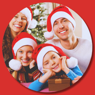 Redonda Pegatina de imagen personalizado, Pegatina de foto