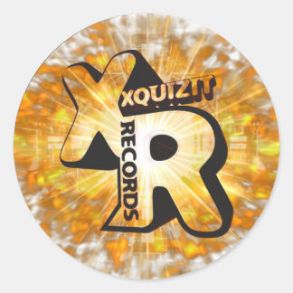Redonda Pegatina de incendios de Xquizit