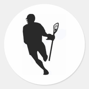 Redonda Pegatina de IRoll de los diseños de LaCrosse