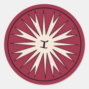 Redonda Pegatina de Katipunan