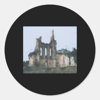 Redonda Pegatina de la abadía de Byland