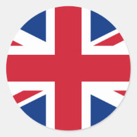 Pegatina de la bandera británica