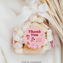 Pegatina de la fiesta de cumpleaños de patinaje so