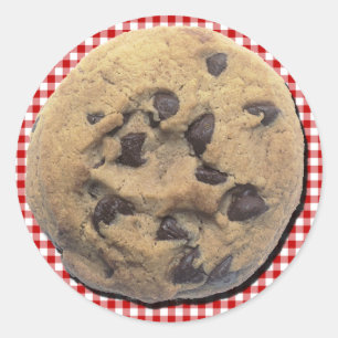 Redonda Pegatina de la galleta de microprocesador de