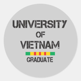 Redonda Pegatina de la graduación D 1 de Vietnam