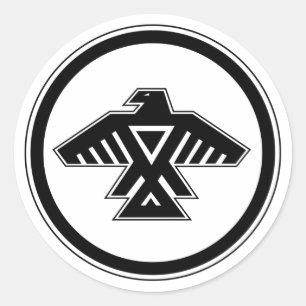 Redonda Pegatina de la nación de Anishinabek