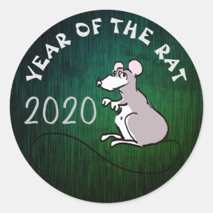 Redonda Pegatina de la ronda 2020 de los cómics chinos ra