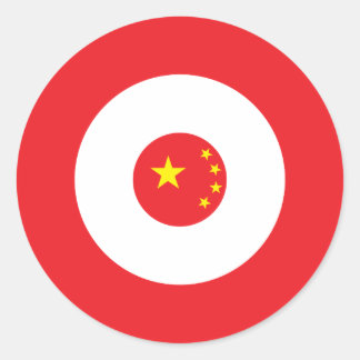 Redonda Pegatina de la Ronda de Hod china
