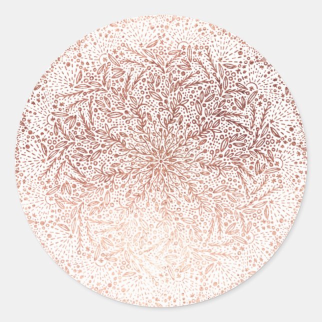 Redonda Pegatina de la ronda de vacaciones de los grandes  (Anverso)