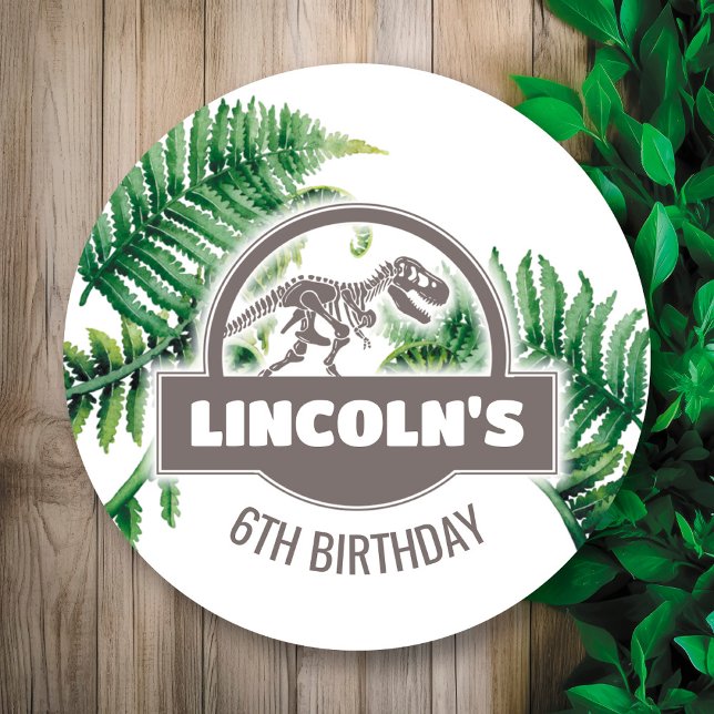 Redonda Pegatina de la Ronda Jurásica de la Fiesta del Cum (Subido por el creador)