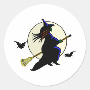 Redonda Pegatina de LaCrosse Laxaween 2