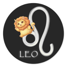 Pegatina de Leo