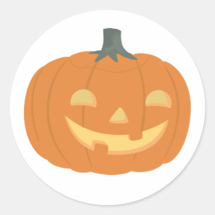 Redonda Pegatina de Lil Jak Halloween