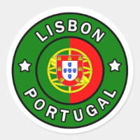 Pegatina de Lisboa Portugal