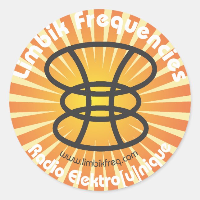 Redonda Pegatina de logotipo 1 (Anverso)