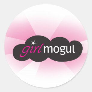 Redonda PEGATINA de logotipo de GM