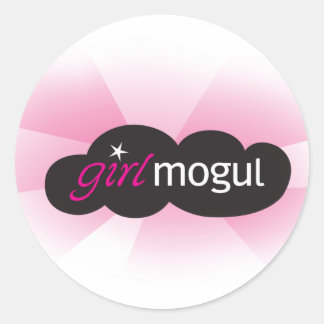 Redonda PEGATINA de logotipo de GM