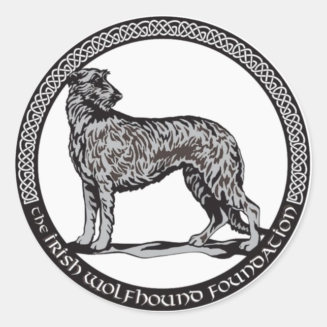 Redonda Pegatina de logotipo IWF redondo (Anverso)