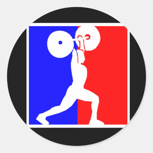 Redonda Pegatina de logotipo profesional (Anverso)